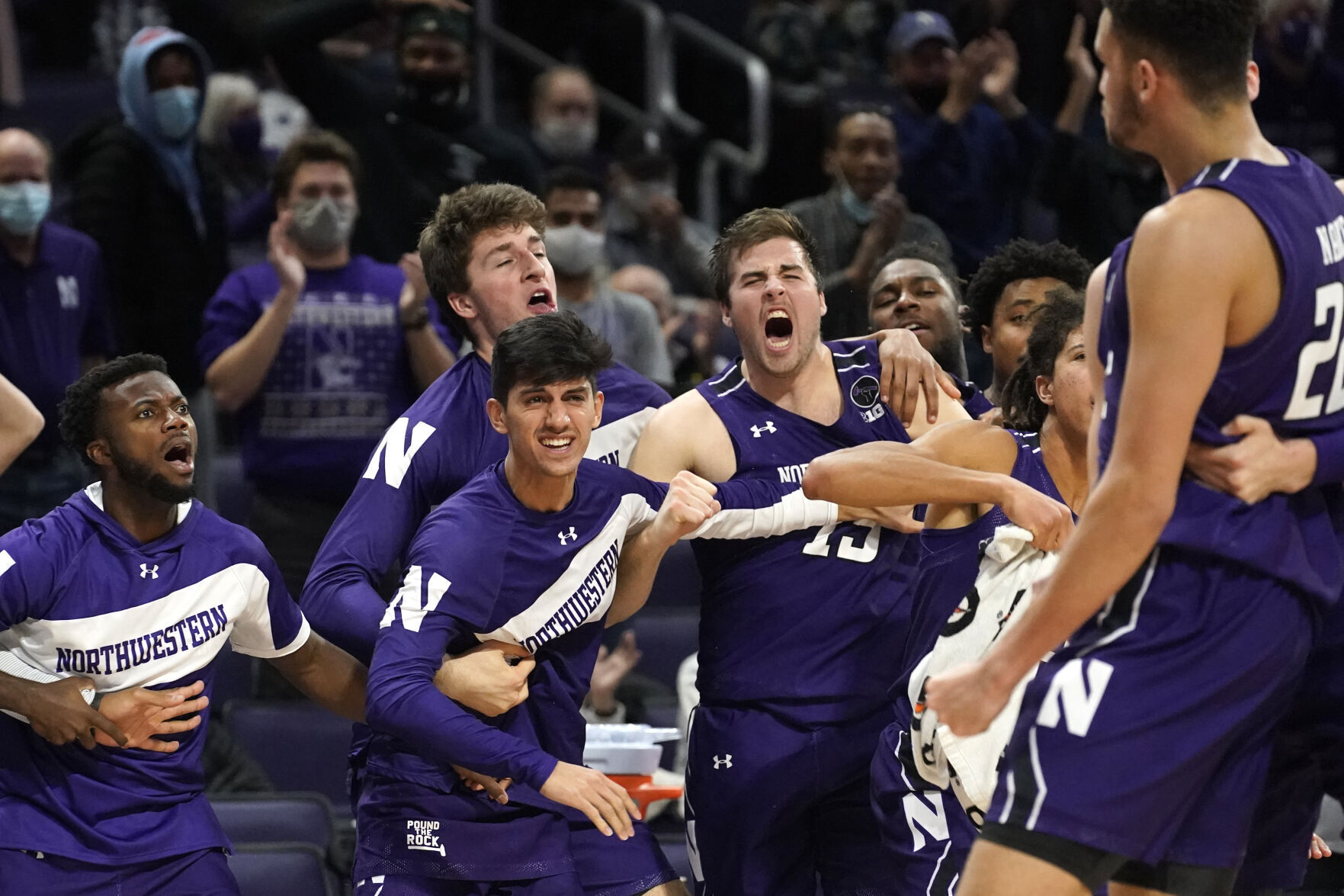 APTOPIX New Orleans Northwestern Basketball